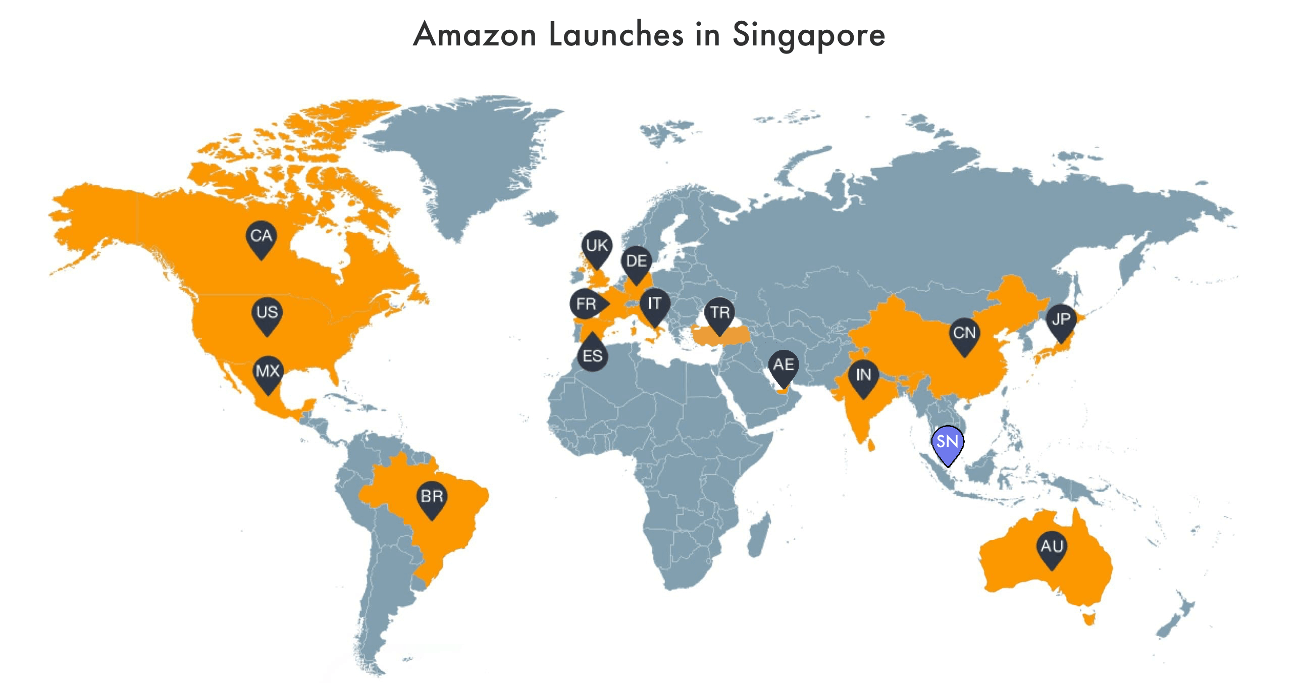 Amazon launches in Singapore