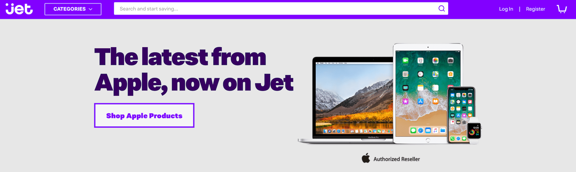 Apple products now on Jet.com