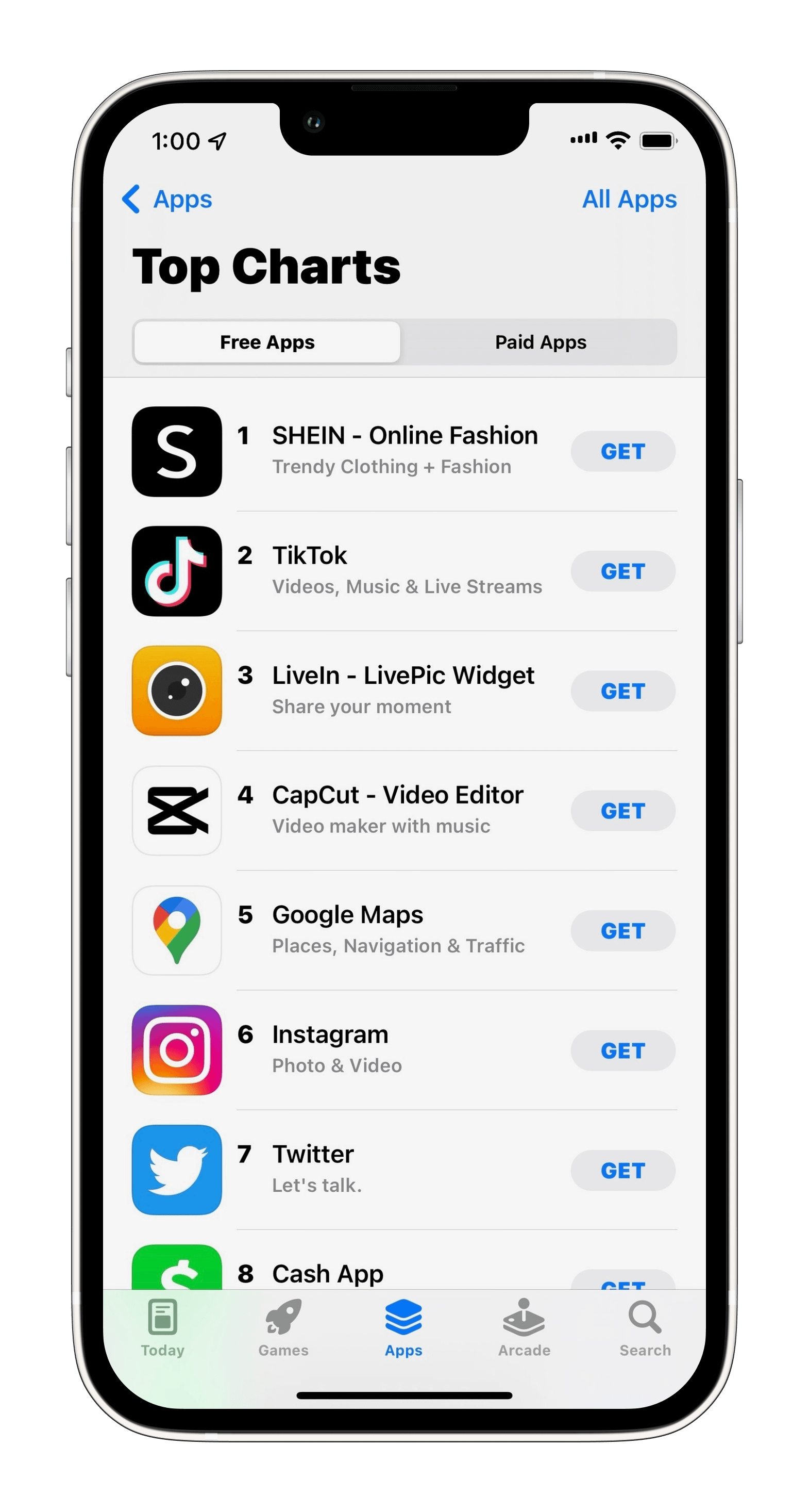 Shein Is The Most Downloaded App In The U S Marketplace Pulse