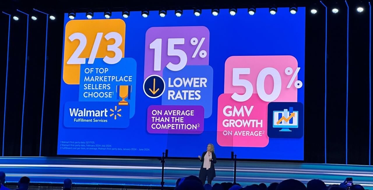 Walmart WFS during the 2024 Walmart Marketplace Seller Summit